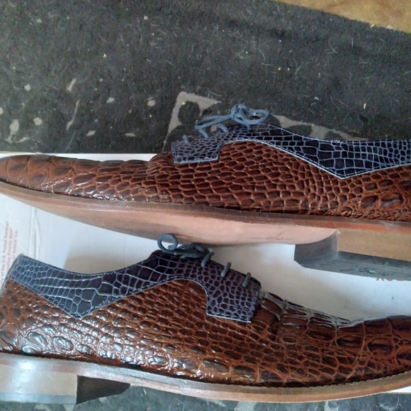 Stacy adams croc oxford - Picture 2 of 4